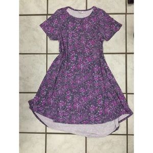 LulaRoe Purple SUPER SOFT Carly Dress
